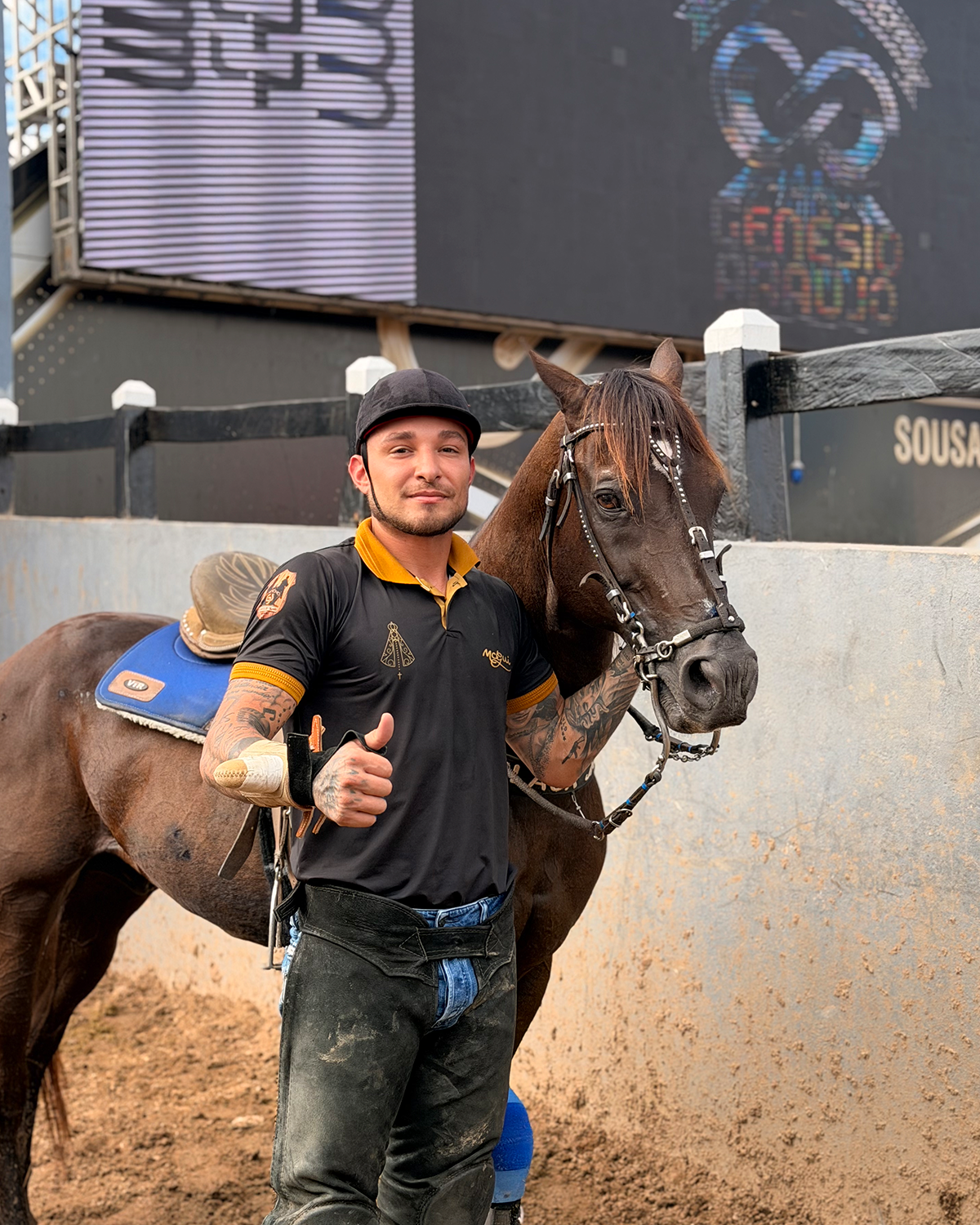 Mc Gui Vaqueiro em viagem do circuito