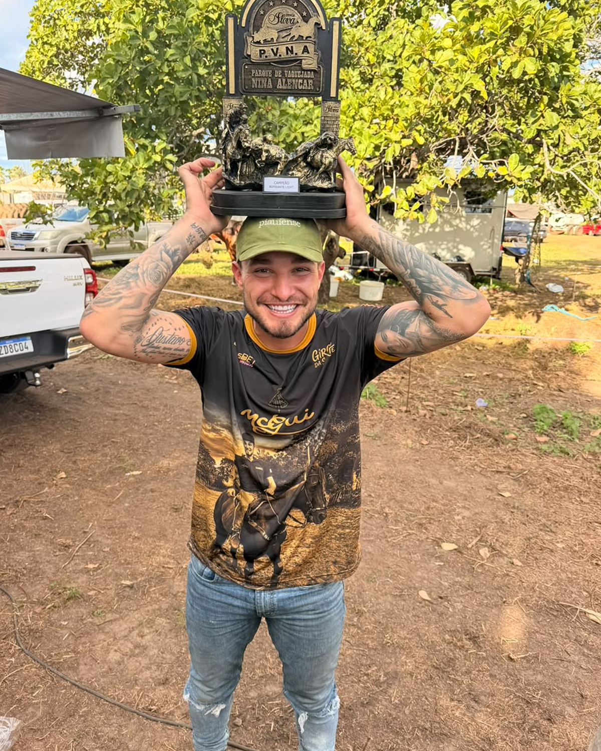 Mc Gui Vaqueiro em competição
