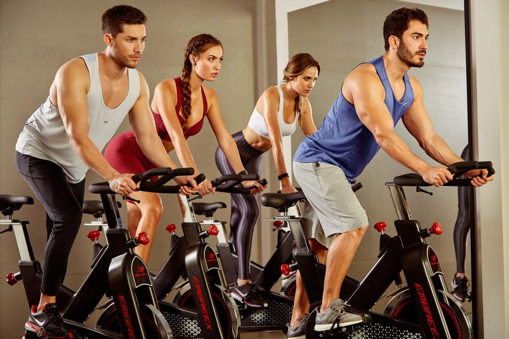 Aula de spinning Studium